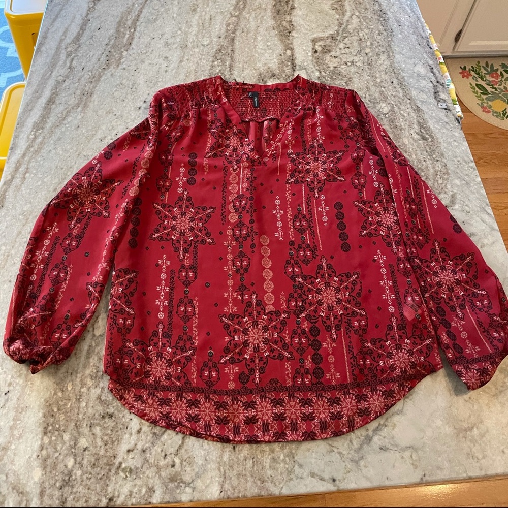 Fun Maurices red top!